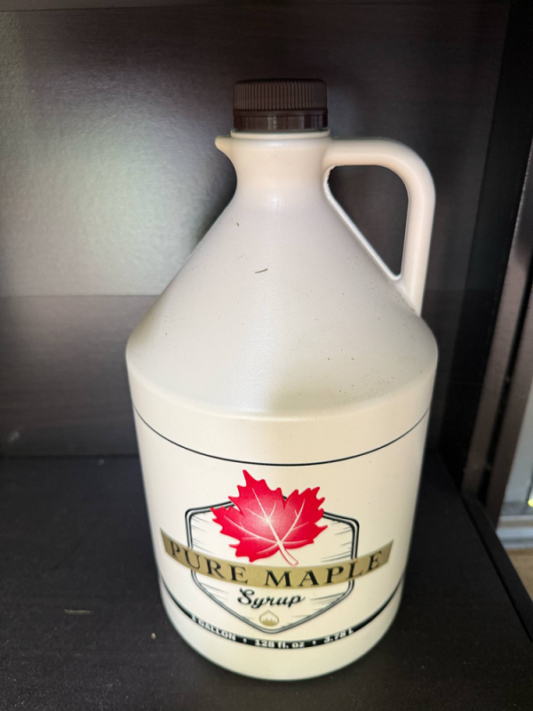 Pure Maple Syrup 1 Gallon