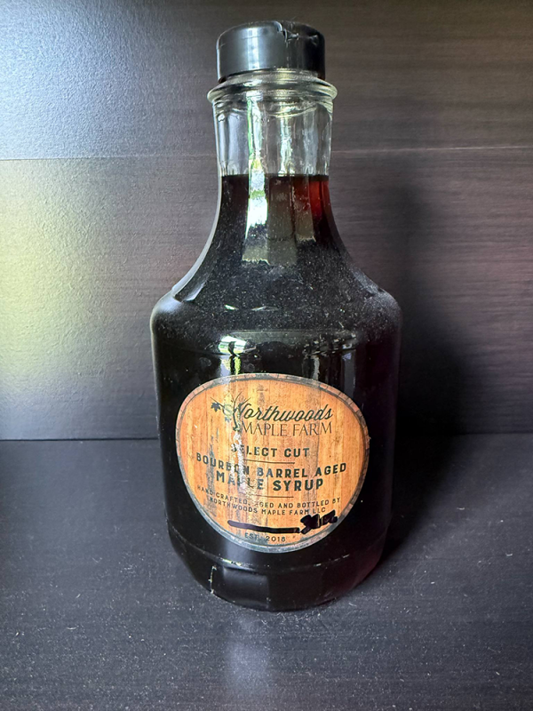 Bourbon Barrel Aged Maple Syrup 32oz